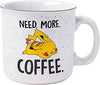 Pokemon - Pikachu "Need More Coffee" 20oz Ceramic Camper Mug (OOS)