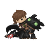 Funko Pop!: POP Rides Deluxe - Hiccup with Toothless #123