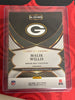 2024 Select – Malik Willis Signatures Auto #SSP-MWS – Green Bay Packers