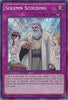Solemn Scolding (1st Edition) (Secret Rare) NECH-EN079 - The New Challengers