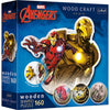 Wood Craft 160 Piece Puzzle - Brave Iron Man
