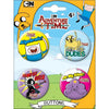 Adventure Time - 4 Button Set 1