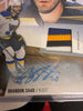 2023–24 Upper Deck SP Game Used – Brandon Saad – Premium 4-Color Patch Autograph #51 (13/15)
