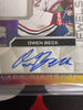 2023–24 Upper Deck Black Diamond – Jewels of the Draft RPA – Owen Beck #JD-OB (05/49) – Montreal Canadiens