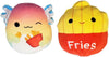 Squishmallows: Flip A Mallows - Aika the Axlotl & Floyd the French Fries 8"