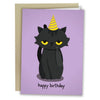 Naughty Cat Greeting Card