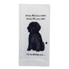 Poodle, Black - Towel