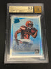 Nick Chubb 2018 Panini Donruss Optic Rated Rookie Holo Autograph /99 (91/99) Beckett 9.5 Autograph 10
