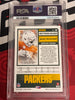 2025 Panini Score Football #56 Matthew Golden Green Signature PSA 9