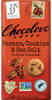 Chocolove Pecans, Cookies & Sea Salt in 33% Milk Chocolate 3.2oz Bar (SNG12)