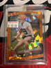2025 Panini Prizm Football – Carson Schwesinger Orange Cracked Ice Prizm #384 Rookie Card (RC)