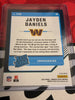 2024 Donruss Optic – Jayden Daniels Purple Shock #248 Rookie Card