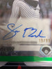 2025 Topps Chrome – Sean Burke Rookie Autograph Green Refractor #RA-SBU 19/99