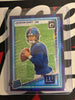 2025 Donruss Optic Jaxson Dart Purple Shock Rated Rookie Prizm #273