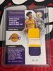 2017-18 Panini Chronicles Basketball – Lonzo Ball Player-Worn 3-Color Patch 06/10 #CSLBL (Lakers RC)