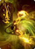 Flameskull Art Card (Gold-Stamped Signature) - Art Series: Adventures in the Forgotten Realms - #014/081