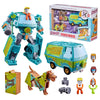 Transformers + Scooby Doo - Mysterious Prime & Automutt Action Figure Set