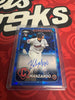 Kyle Manzardo 2024 Topps Chrome Update Sapphire Rookie Auto /199