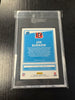 Joe Burrow 2020 Panini Donruss Rated Rookie SGC 10
