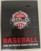 2023 Leaf Baseball Solo Pack Hobby Box - Sweets and Geeks