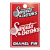 Sweets & Geeks Logo Enamel Pin