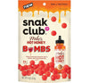 Snak Club Hot Honey Cherry Bomb Gummy Bears 3.5oz Peg Bag