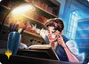 Peter Parker Art Card (33/54) (Gold-Stamped Planeswalker Symbol) (LP) - Art Series: Marvel's Spider-Man