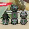 Metal Dragon Eye (Grey & Teal) 7-Die Set