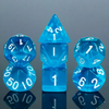 Gems Azure 7-Die Set