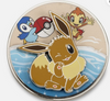 Eevee Beach Day - Spinning Scenes Pin