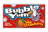 Bubble Yum Wild Strawberry Gum 2.82oz Pack