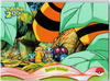 Enter Elekid - Pokemon Topps Pokemon 2000 Movie Blue Logo