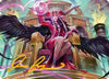 Sorceress's Schemes Art Card (Gold-Stamped Signature) - Art Series: FINAL FANTASY - #09/53