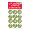 Scratch 'N Sniff Stinky Stickers- Keep Rolling Leather - Sweets and Geeks