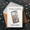 "Looking at Our Phone" Funny Mother's Day Card (OOS)