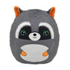 Ty Plush Squish-A-Boos: Sneaky, Gray Racoon Large