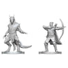 Dungeons & Dragons: Nolzur's Marvelous Unpainted Miniature - W29 Elf Ranger & Dragonborn Monk
