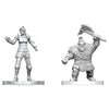 Dungeons & Dragons: Nolzur's Marvelous Unpainted Miniature - W29 Cultist of Bane & Dwarf Zhentilar Soldier