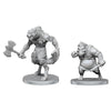 Pathfinder Battles Deep Cuts Unpainted Miniature - W26 Werewolf & Wereboar