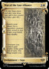 War of the Last Alliance (Showcase Scrolls) (Foil) - Universes Beyond: The Lord of the Rings: Tales of Middle-earth - #0487