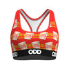 Cup Noodles Womens Sports Bra - Large