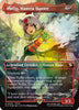 Yuffie, Materia Hunter (Borderless) (Chocobo Track Foil) - Commander: FINAL FANTASY - #0470