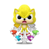 Funko Pop! Sonic the Hedgehog - Super Sonic w/ Emeralds #1059 (Flocked/Funko International Special Edition)