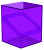 Ultimate Guard: Boulder 100+ Clear Deck Box (Amethyst)