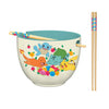 Pokémon Floral Boxed 20oz Ceramic Ramen Bowl & Chopsticks