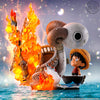 One Piece Niformation Tsukuru Figure Going Merry - Memories of the Journey - "One Piece", Bandai Shokugan Niformation