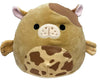 Squishmallows 8-Inch Bittie the Chocolate Milk Sea Cow