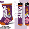 Monster Cereals Split - Mens Crew Straight Down
