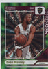 front of Evan Mobley 2024-25 Donruss #67 Green Laser Cleveland Cavaliers