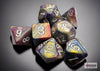 Festive Mini-Hedral Carousel/White 7-Die Set